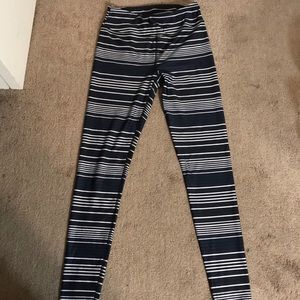 Stripy leggings